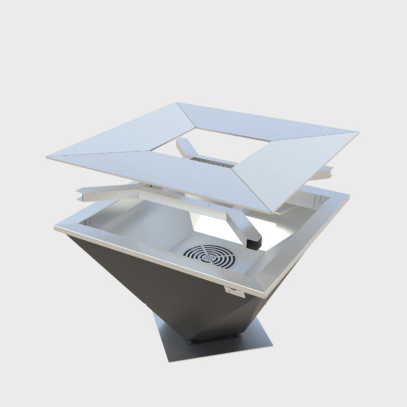 Theiss Maggia Feuergrill - Schwarz Theiss Maggia Feuergrill - Schwarz