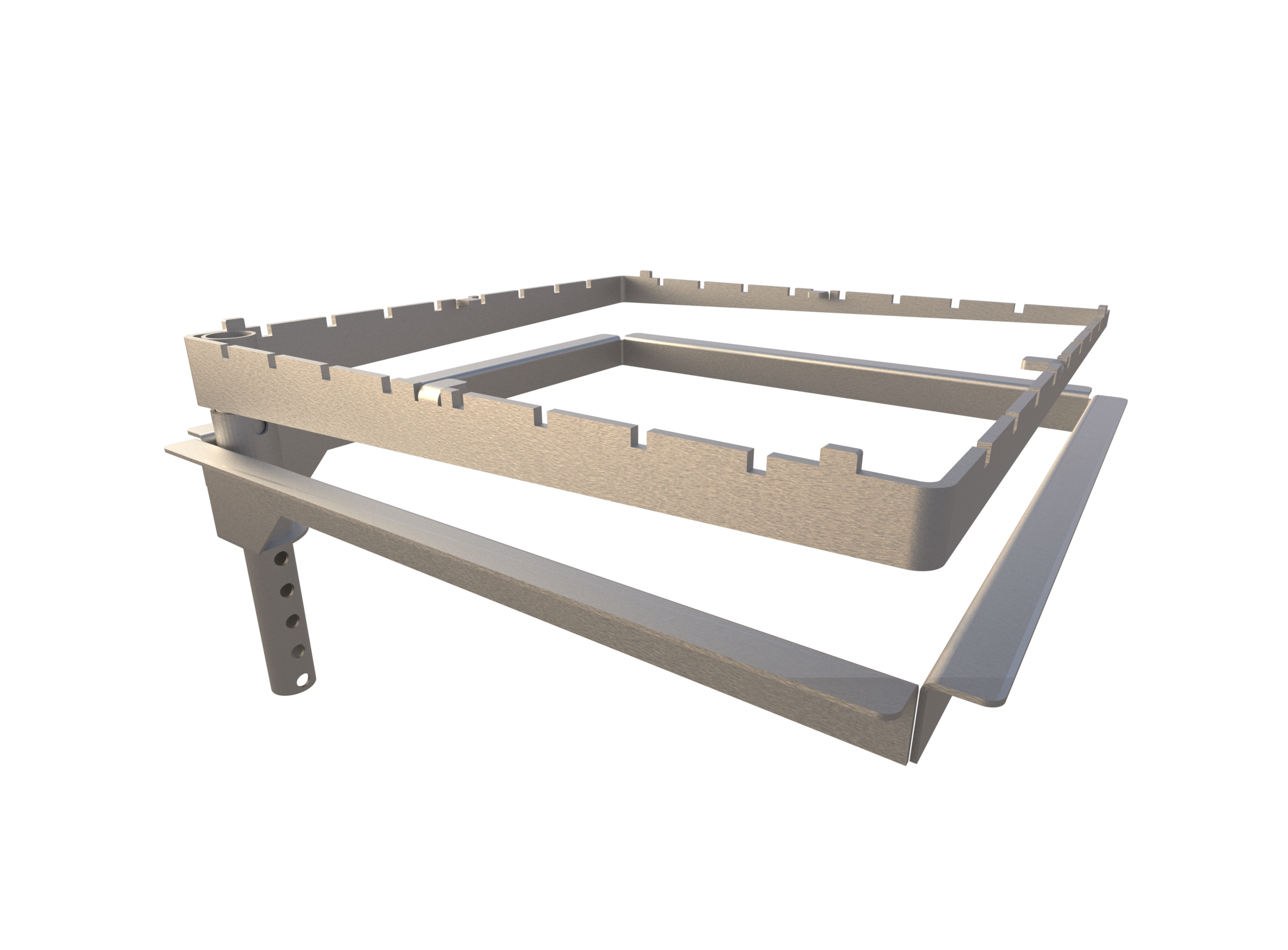 Theiss Edelstahl Schwenkgrill Theiss Edelstahl Schwenkgrill mit Multifunktionen zum grillen.