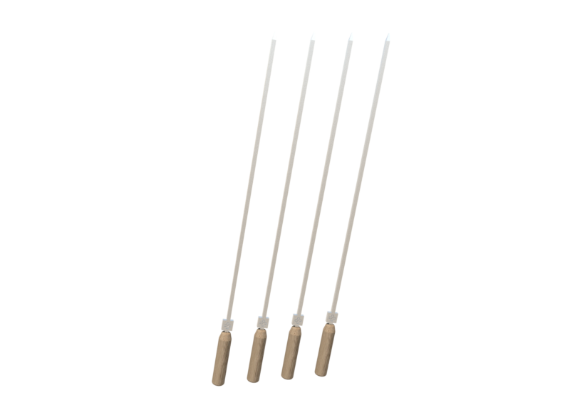 Edelstahl Grillspiess 4er Set Edelstahl Grillspiess 4er Set