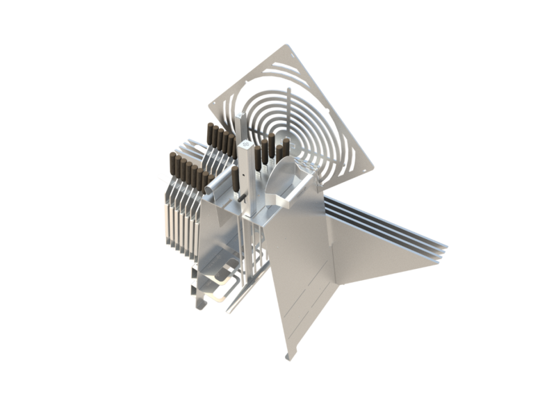 Tool Stand Full V3 (Large) Theiss Zubehörhalter mit Zubehör aus edelstahl. Robust und langlebig.